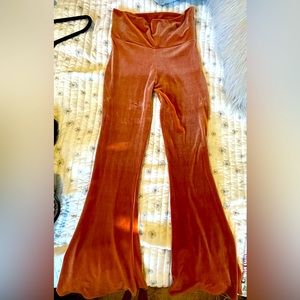 Velvet Bell Bottoms *Stretchy*High Rise*
